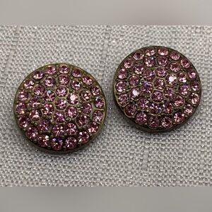 💗Pink Bronze - Matching Sugar Snap Button Charms - Ginger Snaps & Co. Set of 2
